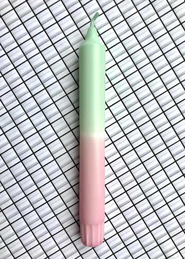 Dip dye dinerkaars - Pink Rose