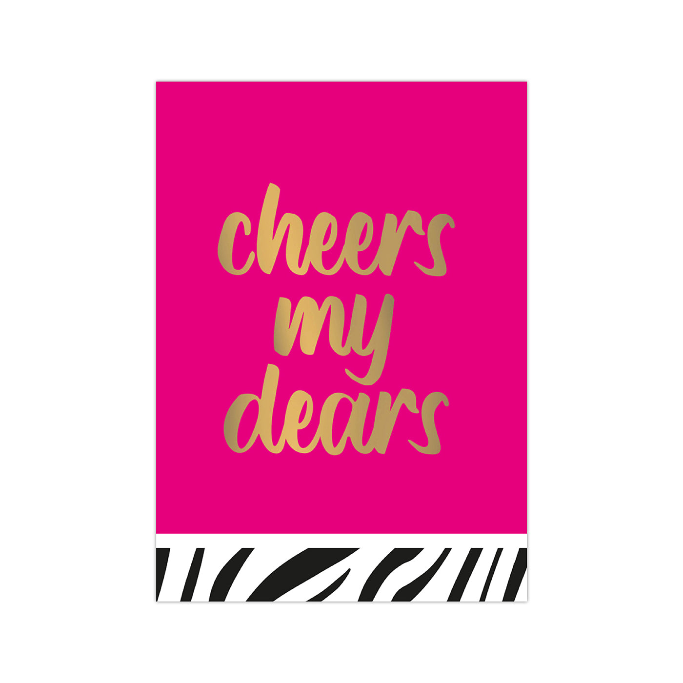 Kaart - Cheers my dears