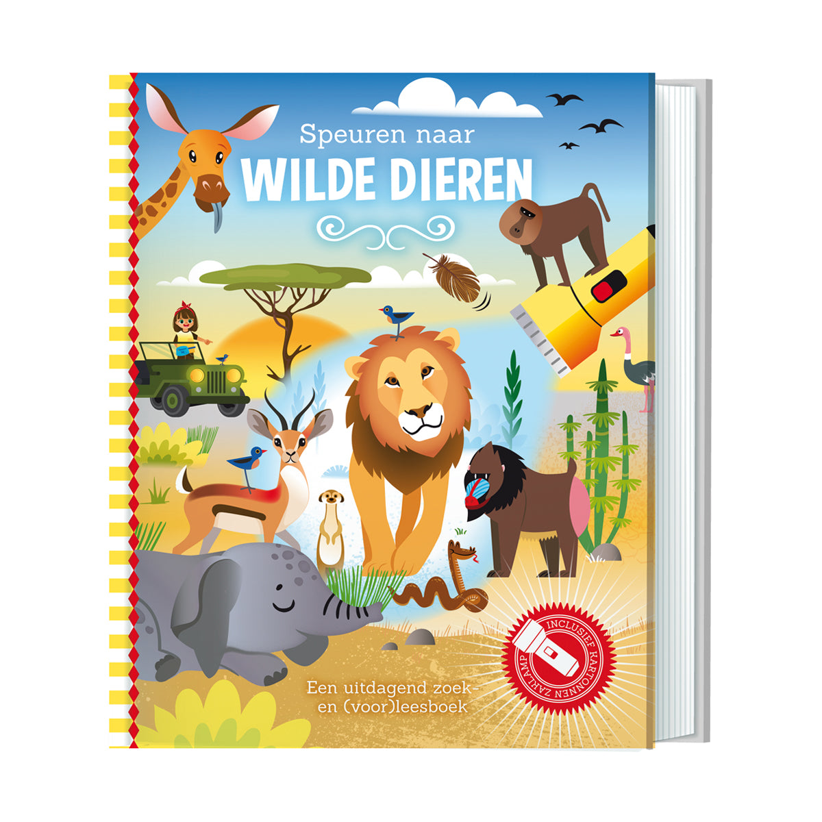 Kinderboek - Speuren naar Wilde Dieren