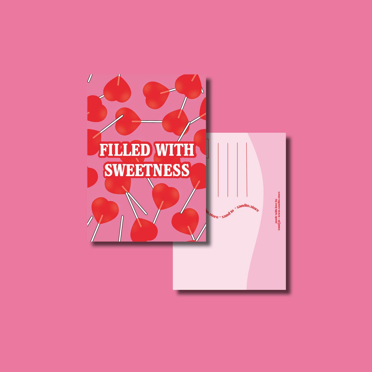 Lollipop - Wenskaart