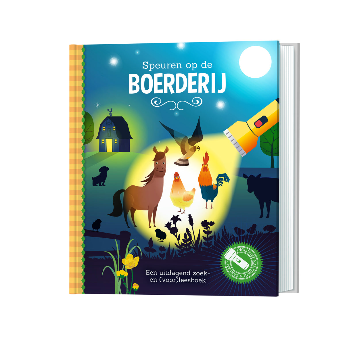 Kinderboek - Speuren op de Boerderij